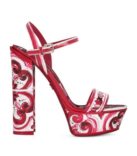 replica dolce and gabbana heels|dolce and gabbana platform heels.